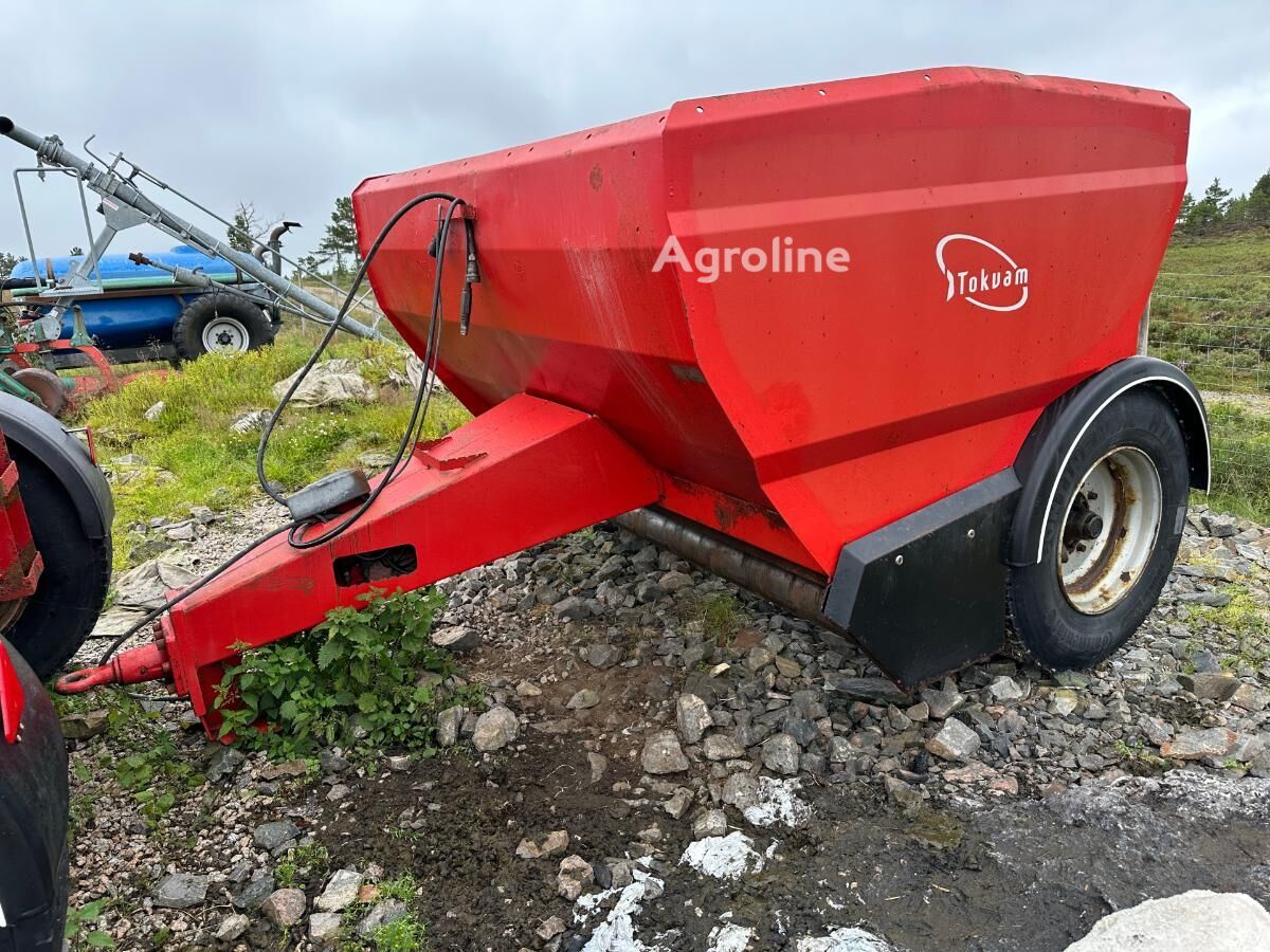 Tokvam SV5000 sand-/strøvogn vízszintes takarmánykeverő - Agroline