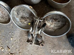 comedouro para gado Vattenkopp i rostfritt 16st (8st dubbel)