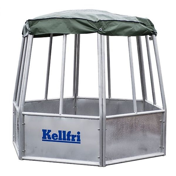 MD MD Kellfri Sechseckige Heuraufe mit Dach, 12 Fressplätze other forage equipment for sale | Agroline MD MD Kellfri Sechseckige Heuraufe mit Dach, 12 Fressplätze other forage equipment - Agroline