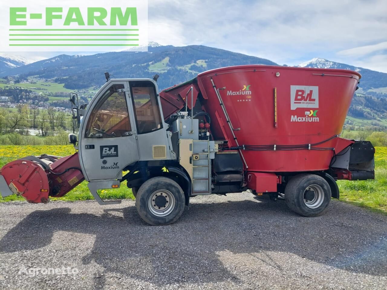 BvL V MIX 15 self propelled feed mixer