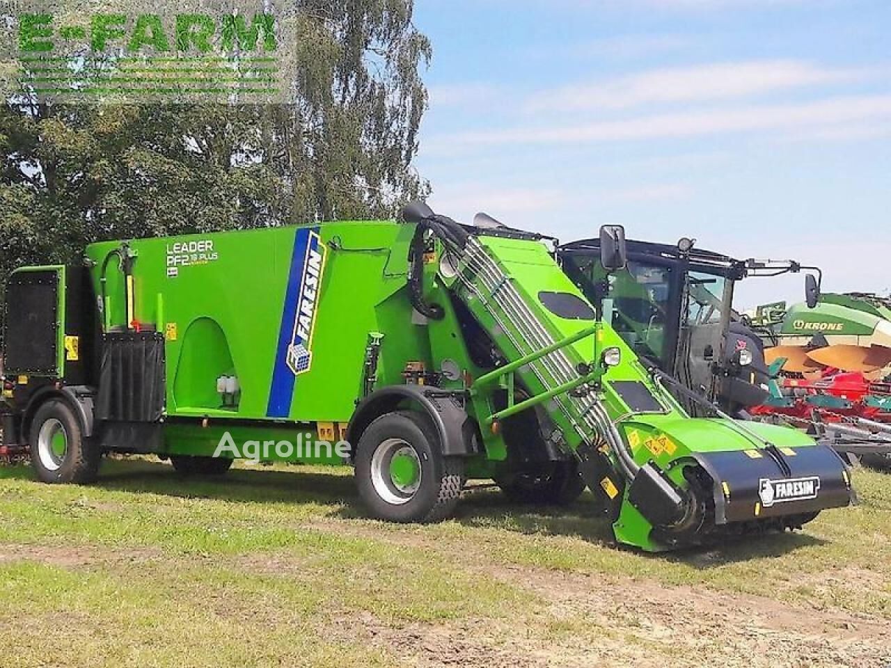 Máy trộn thức ăn tự hành Faresin Faresin pf 2.18 eco - Agroline