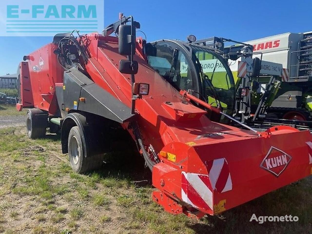 Kuhn spw intense 14.2 cs self propelled feed mixer