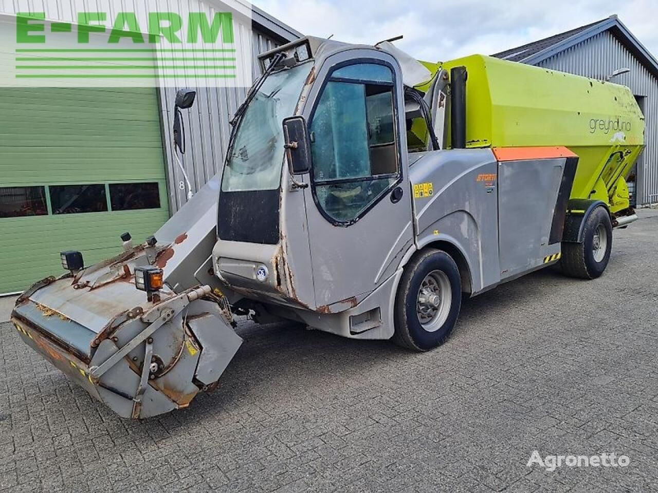 samojízdný krmný vůz Storti greyhound 20 m3 horizontaal zelfrijder