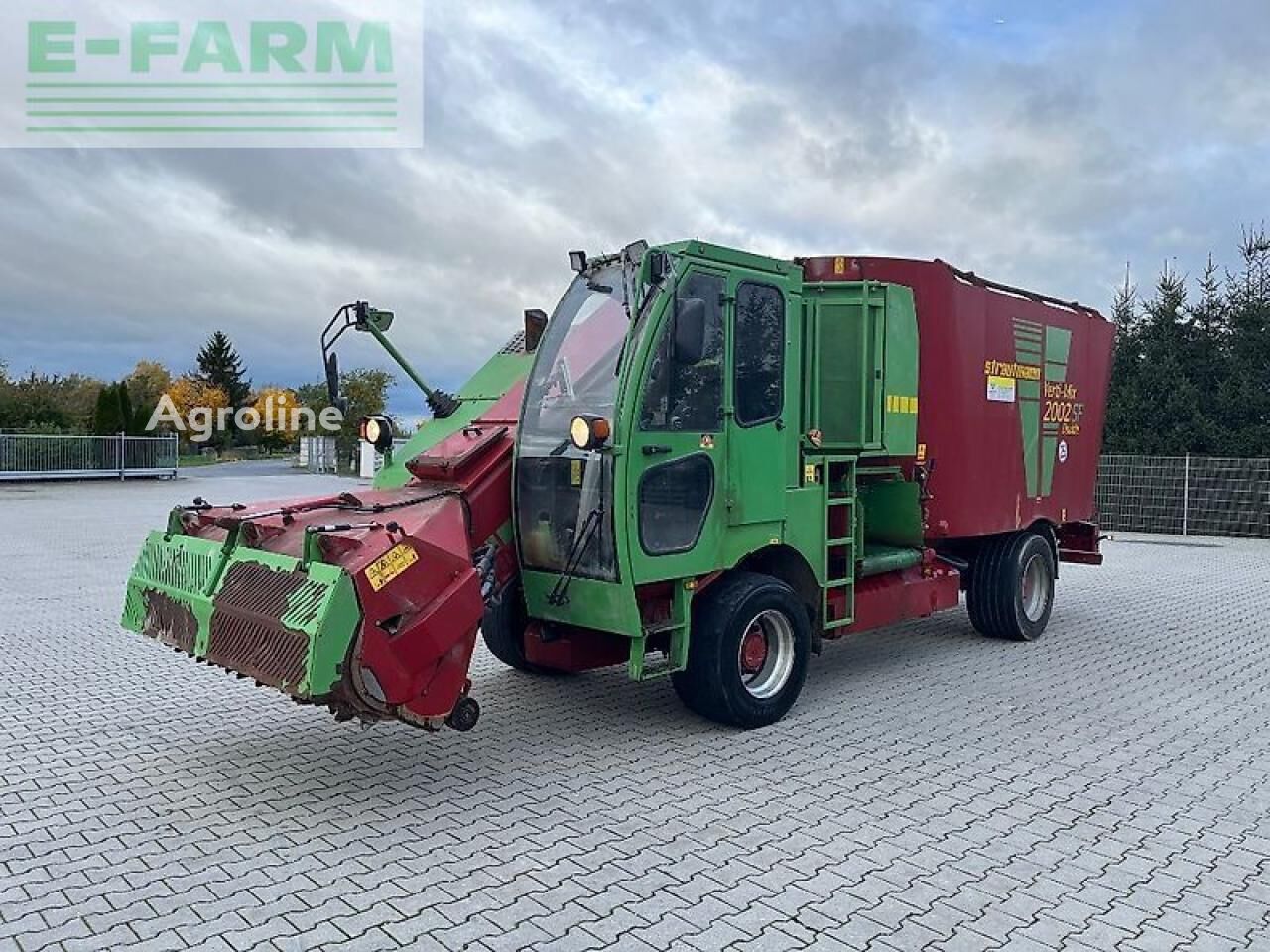 Самоходный смеситель-кормораздатчик Strautmann verti-mix 2002 d-sf - Agroline