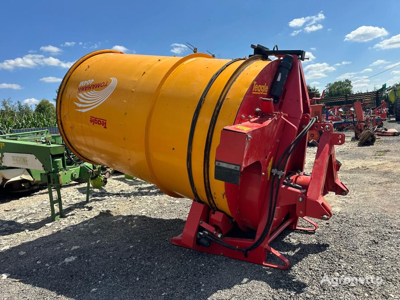 Teagle Tomahawk 404 M self propelled feed mixer