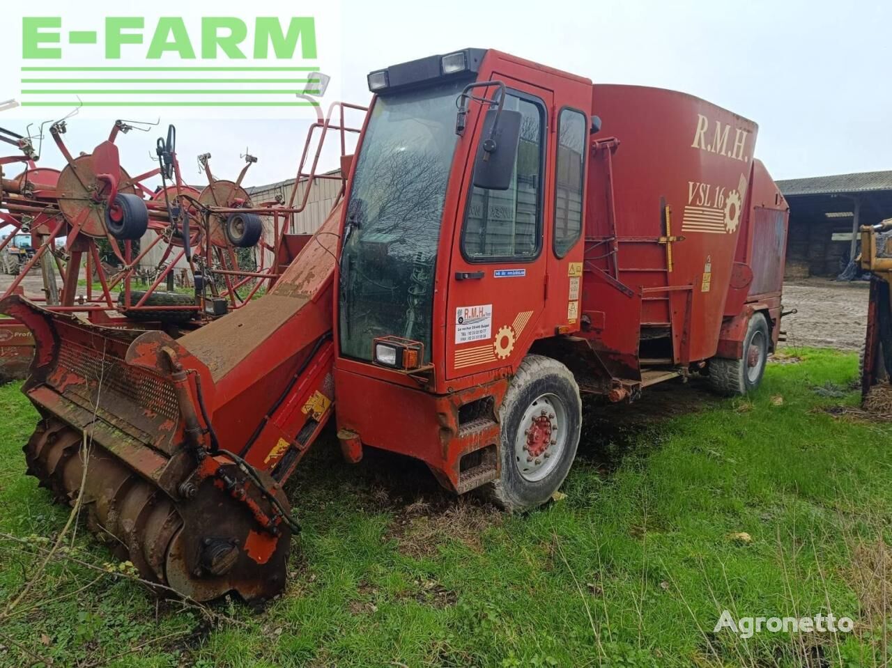 vsl 16 self propelled feed mixer