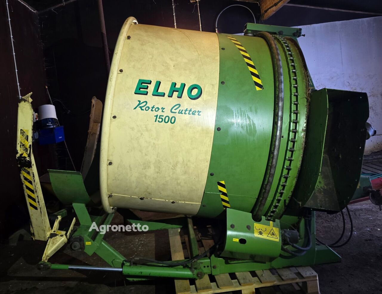 Elho Rotor Cutter 1500 Paalisilppuri sjeckalica slame