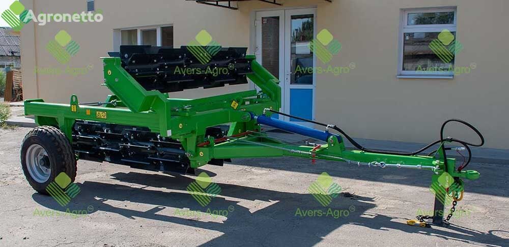 new Roller Crimper Shredder L60.470V water filled (drums diameter 47 straw chopper