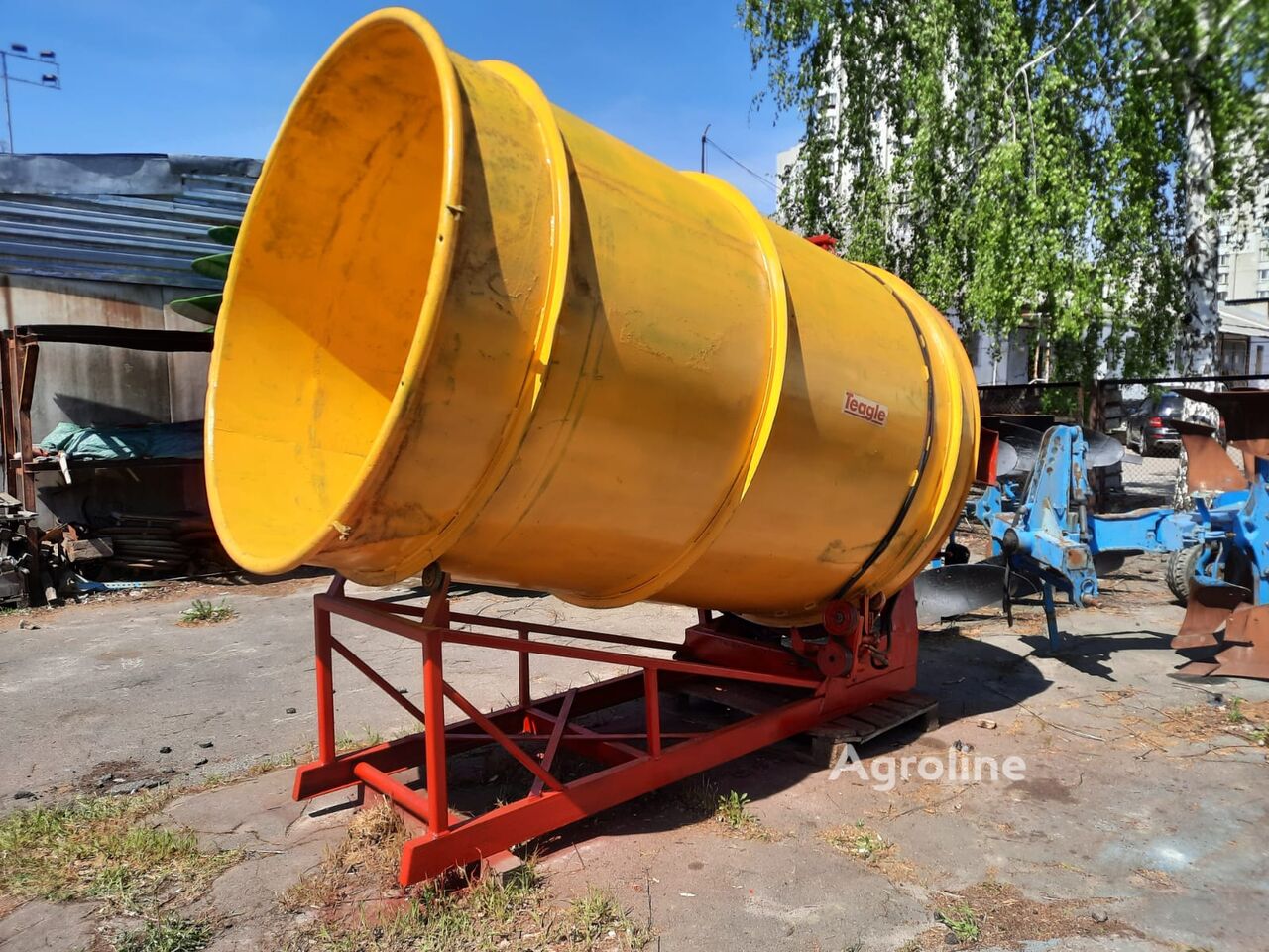 Teagle Podribniuvach solomy Teagle Tomahawk 505M saman parçalama makinesi - Agriline