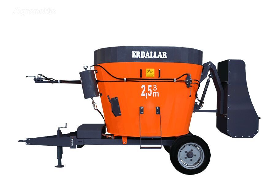 new Erdallar vertical feed mixer