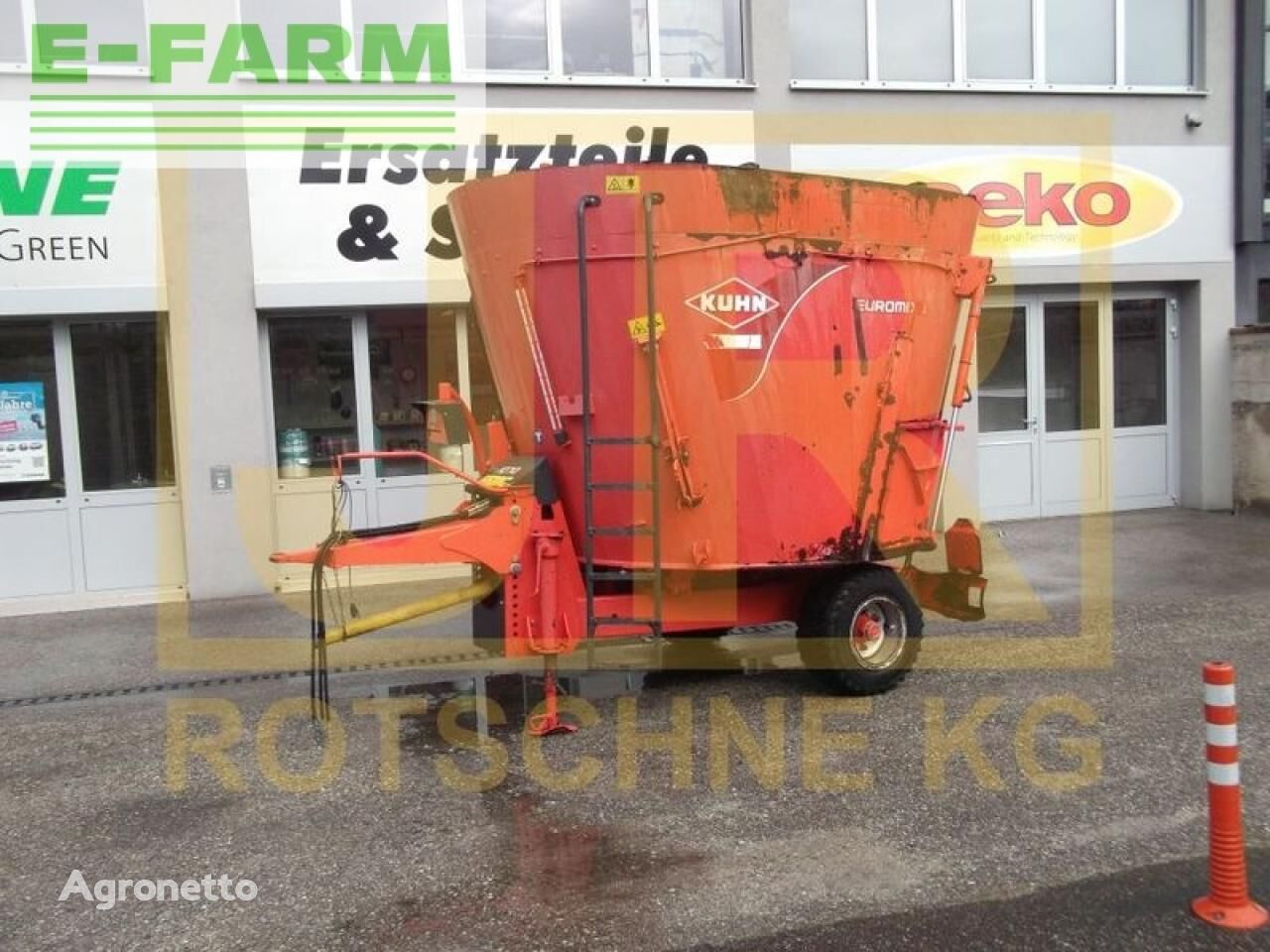 Kuhn Euromix 1 euv 170 carro mezclador vertical