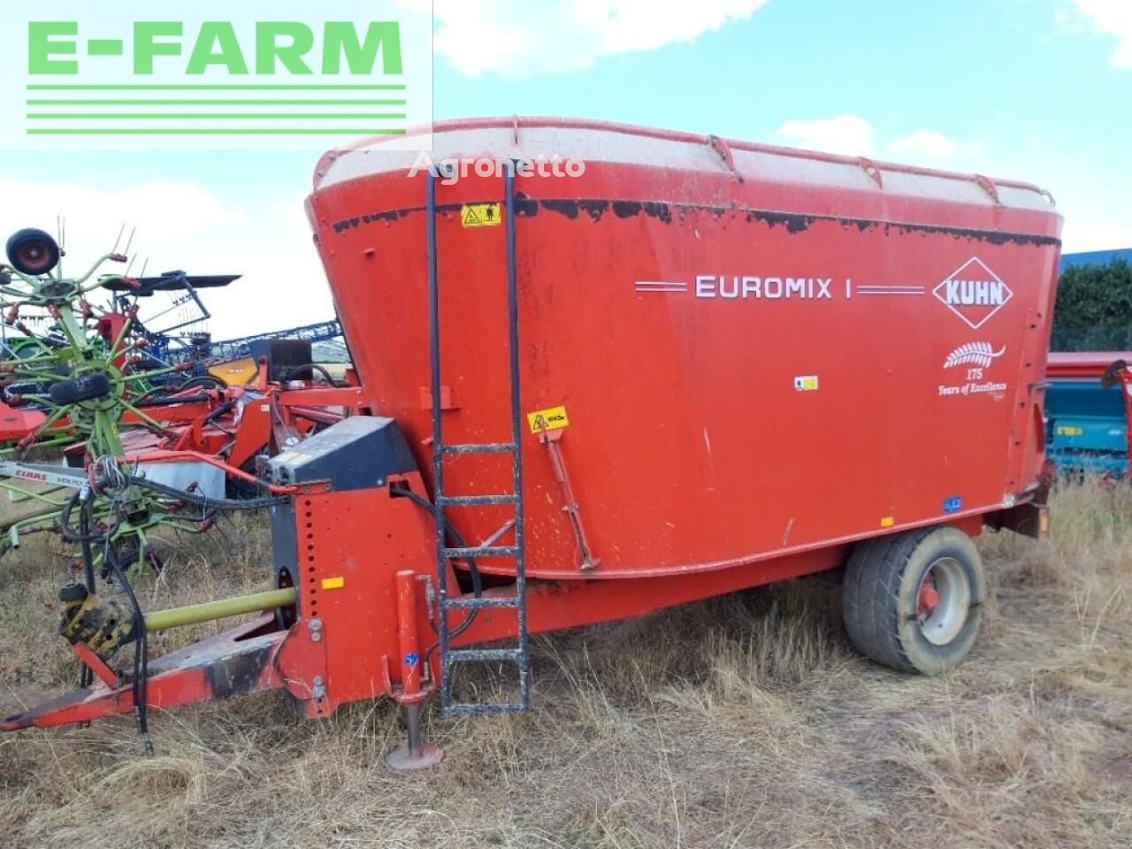 Kuhn euromix i 1670 carro mezclador vertical