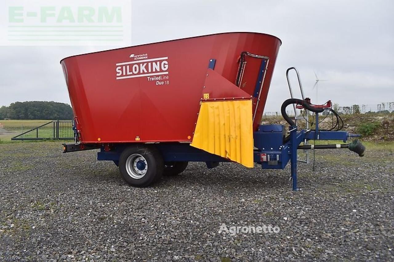 بيع خلاط العلف Siloking Trailedline duo 18 | Agronetto SA خلاط العلف Siloking Trailedline duo 18 - Agronetto