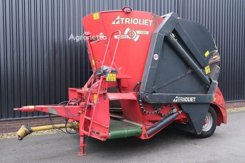 Trioliet TM-12 Voermengwagen vertikal fôrblander til salgs | Agronetto NO Trioliet TM-12 Voermengwagen vertikal fôrblander - Agronetto