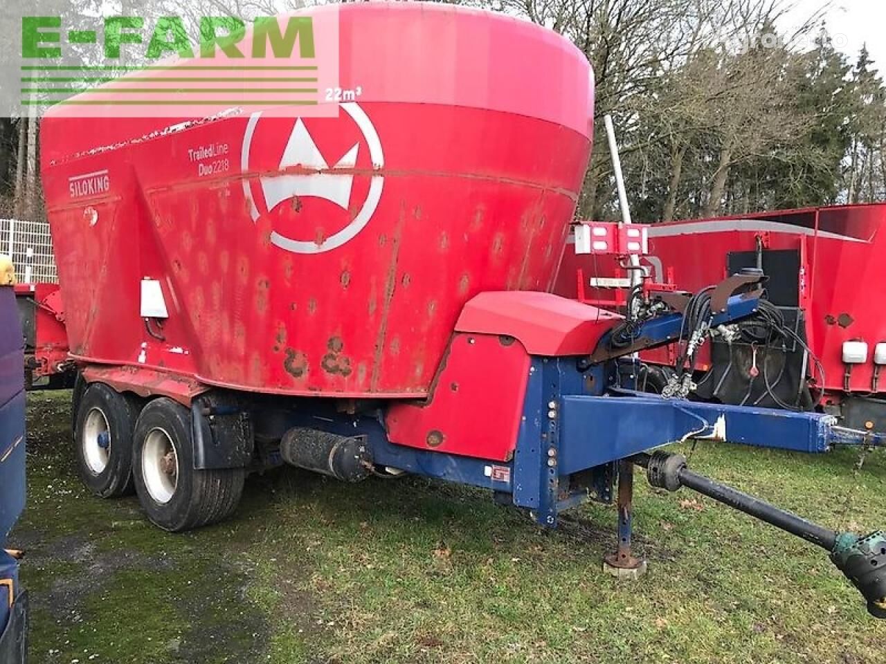 duo premium 22m³ vertical feed mixer