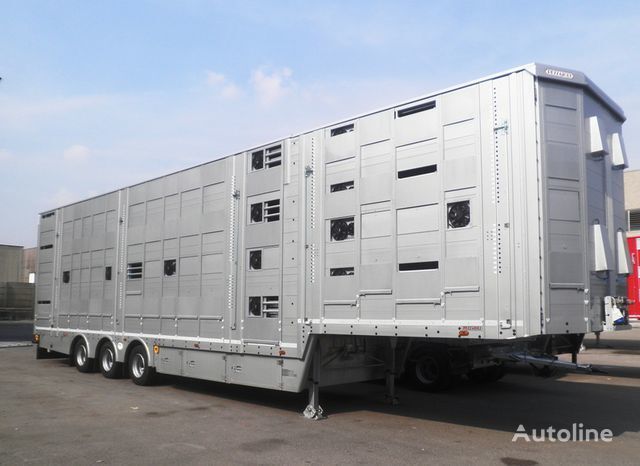 new Pezzaioli SBA 32 livestock semi-trailer