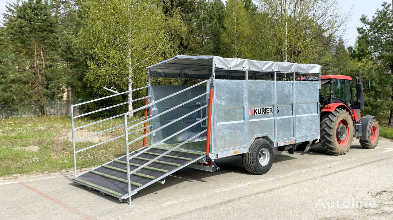 neuer CynkoMet Viehanhänger / Livestock trailer / Remorque bétaillère