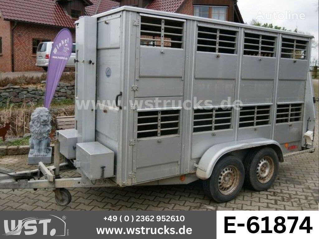 new Finkl 2 Stock Doppelstock livestock trailer