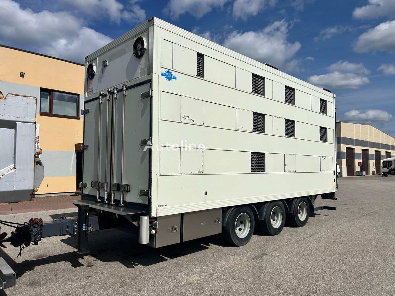 Reboque transporte animais HFR KF24 3AXLE + 3FLOOR - Autoline