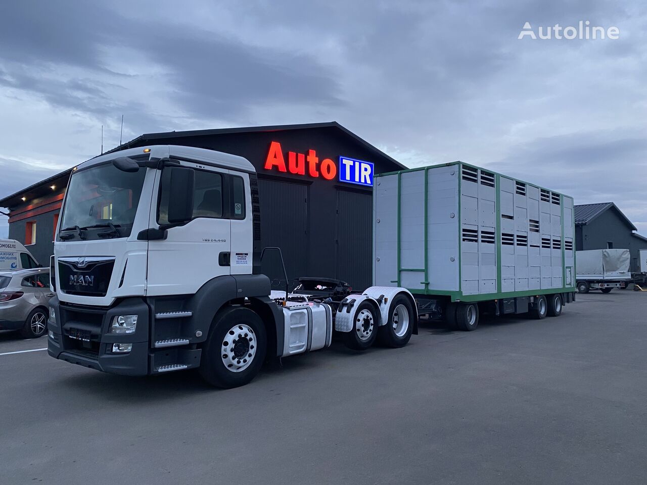 Jumbo TV-280 livestock trailer