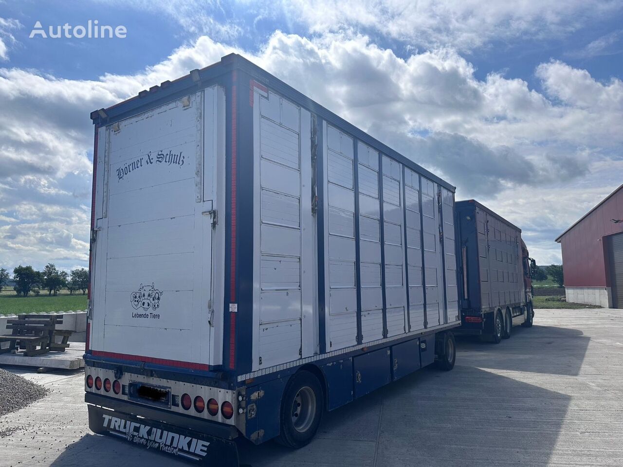 reboque transporte animais Menke-Janzen  04 BD Livestock tailer 4 floors