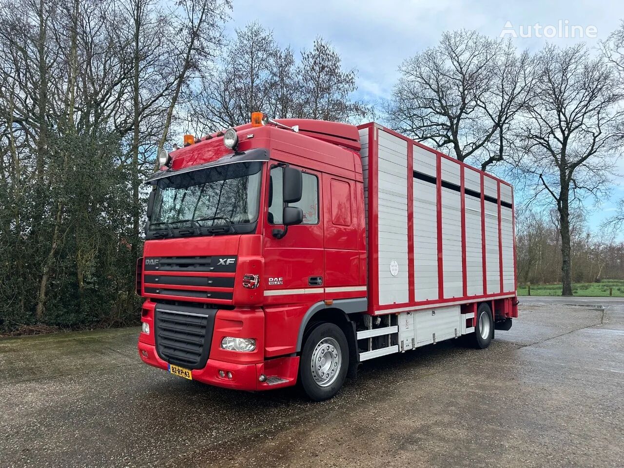 camion bétaillère DAF XF 105.410 Veewagen