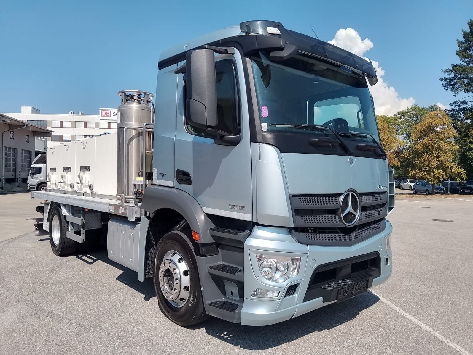 Mercedes-Benz Antos 1833 Fish transporter Viehtransporter LKW