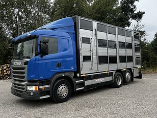 gyvulių pervežimo sunkvežimis Scania G410