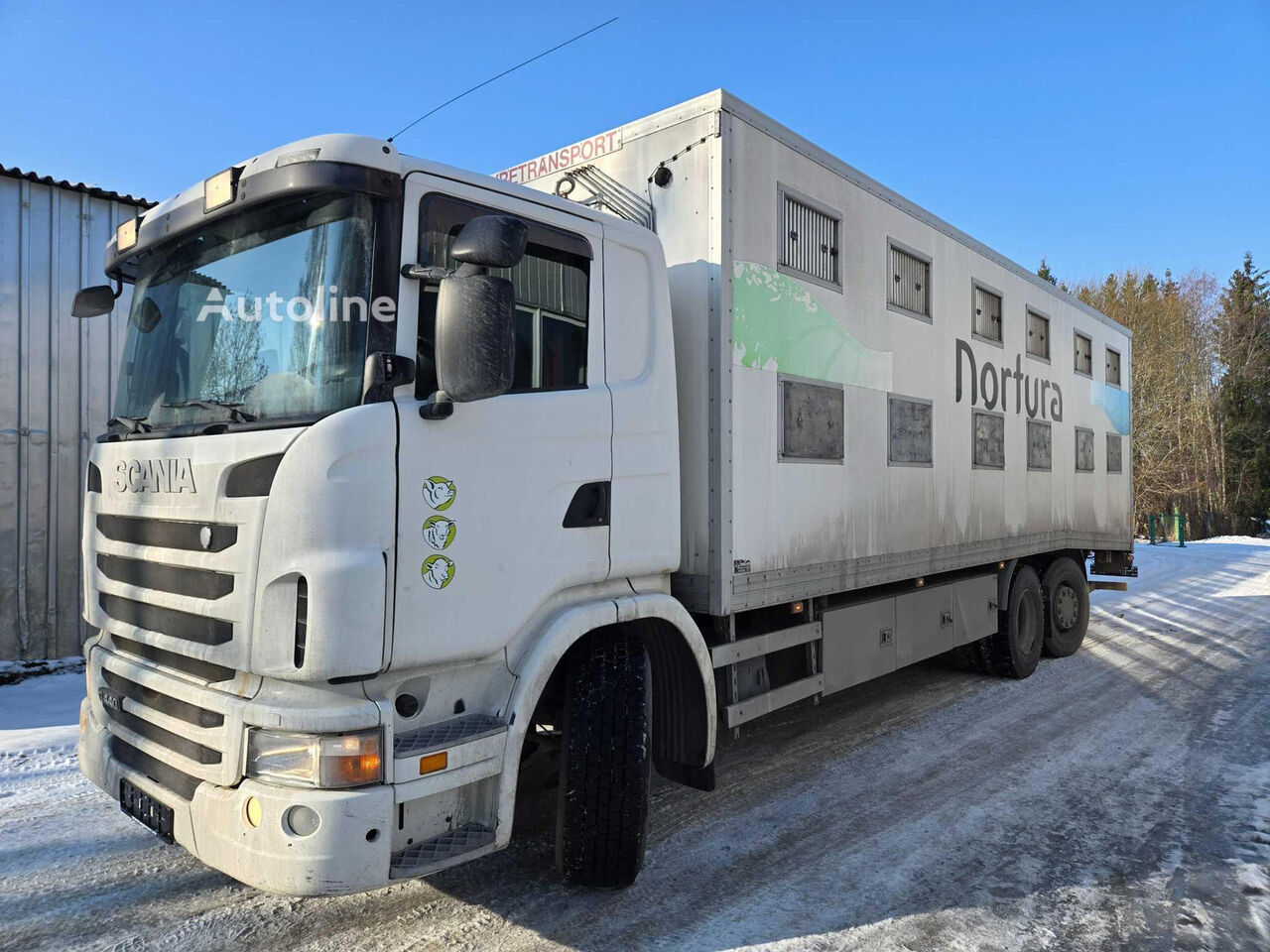 camion bétaillère Scania G440