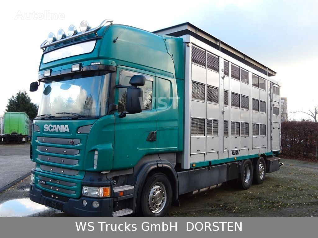 Scania R 440 KABA 3 Stock Hubdach hayvan taşıma aracı