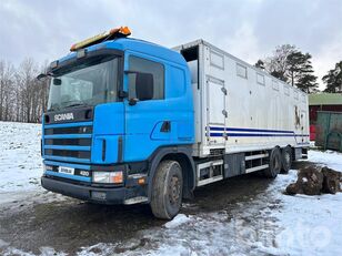 Scania R124GB6X2 4NB420 livestock truck