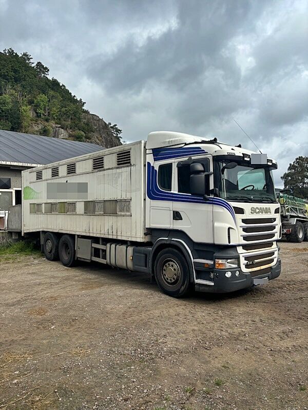 Scania R480 *6x2 *6 ROOMS *3 PEDALS *LIVESTOCK camión para transporte de ganado