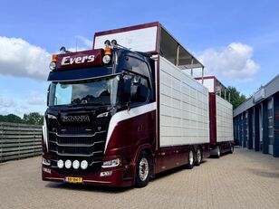 Scania S500 NGS S500 NGS Cuppers Livestock combination 2 x 4 floors for livestock truck