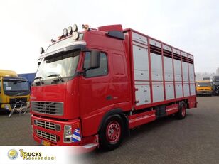 camion transport animale Volvo FH 12.380 + Lift