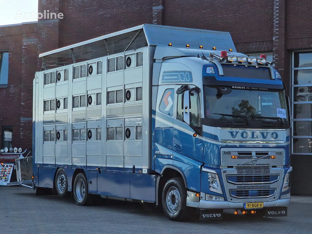 камион за превоз на животни Volvo FH Volvo FH.460 Livestock - Cuppers 3 deck veebak, grootvee en v