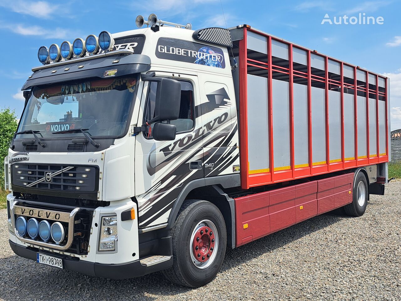 شاحنة نقل المواشي Volvo FM 9