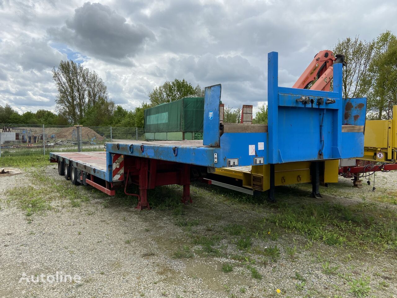 ANDERE stp low bed semi-trailer