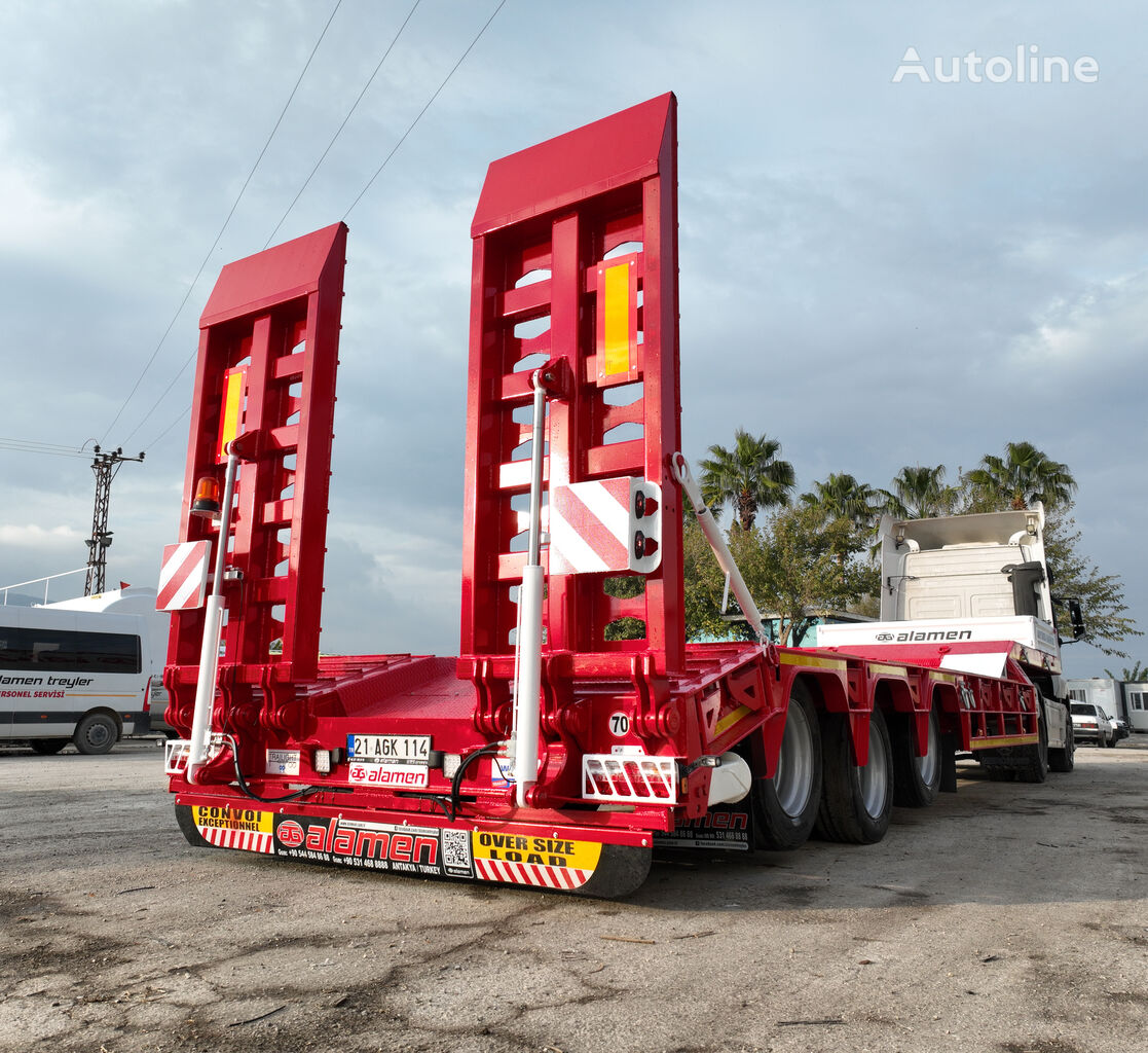 new Alamen Trailer Lovbed low bed semi-trailer