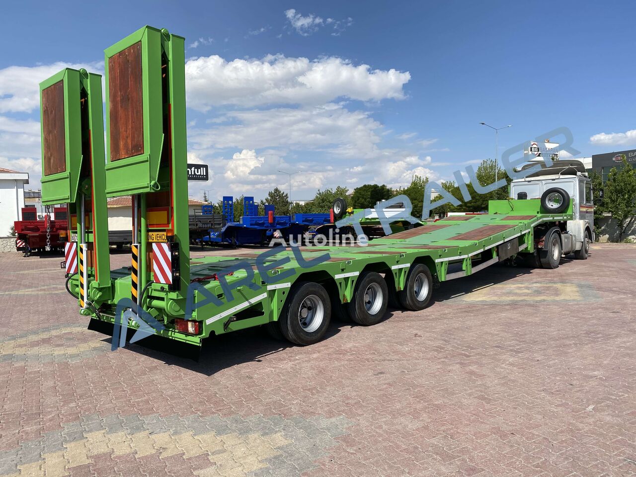 новый полуприцеп низкорамная платформа Arel Trailer 3 AXLE LOWBED SEMI TRAILER CUSTOMIZE