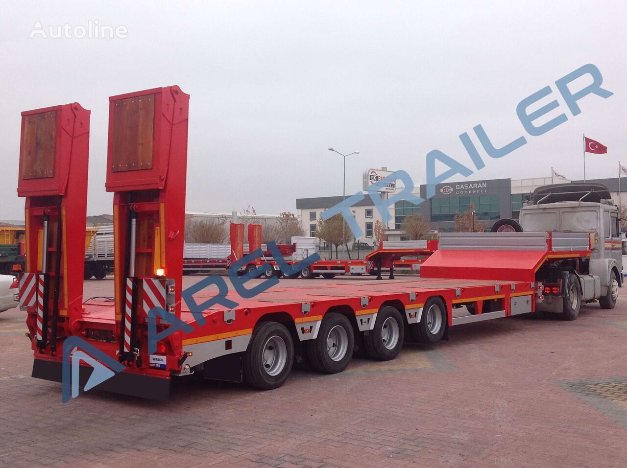 new Arel Trailer 4 AXLE LOWBED SEMI TRAILER CUSTOMIZE low bed semi-trailer