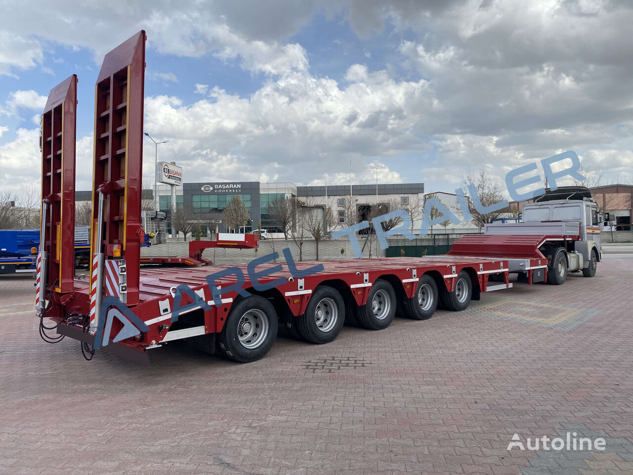 nova Arel Trailer 5 AXLE LOWBED TRAILER poluprikolica sa niskom platformom