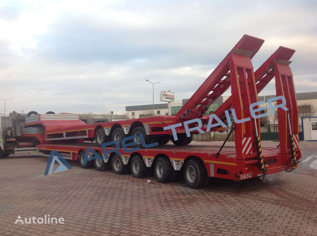 новий напівпричіп низькорамна платформа Arel Trailer 6 AXLE LOWBED SEMI TRAILER