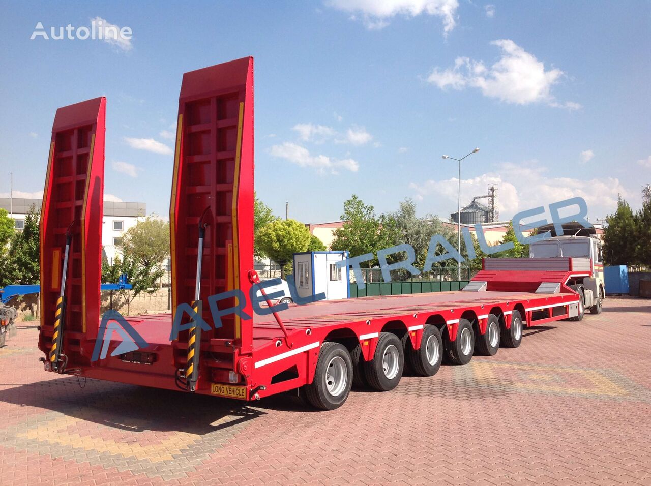 nova Arel Trailer 6 AXLE LOWBED SEMI TRAILER poluprikolica sa niskom platformom