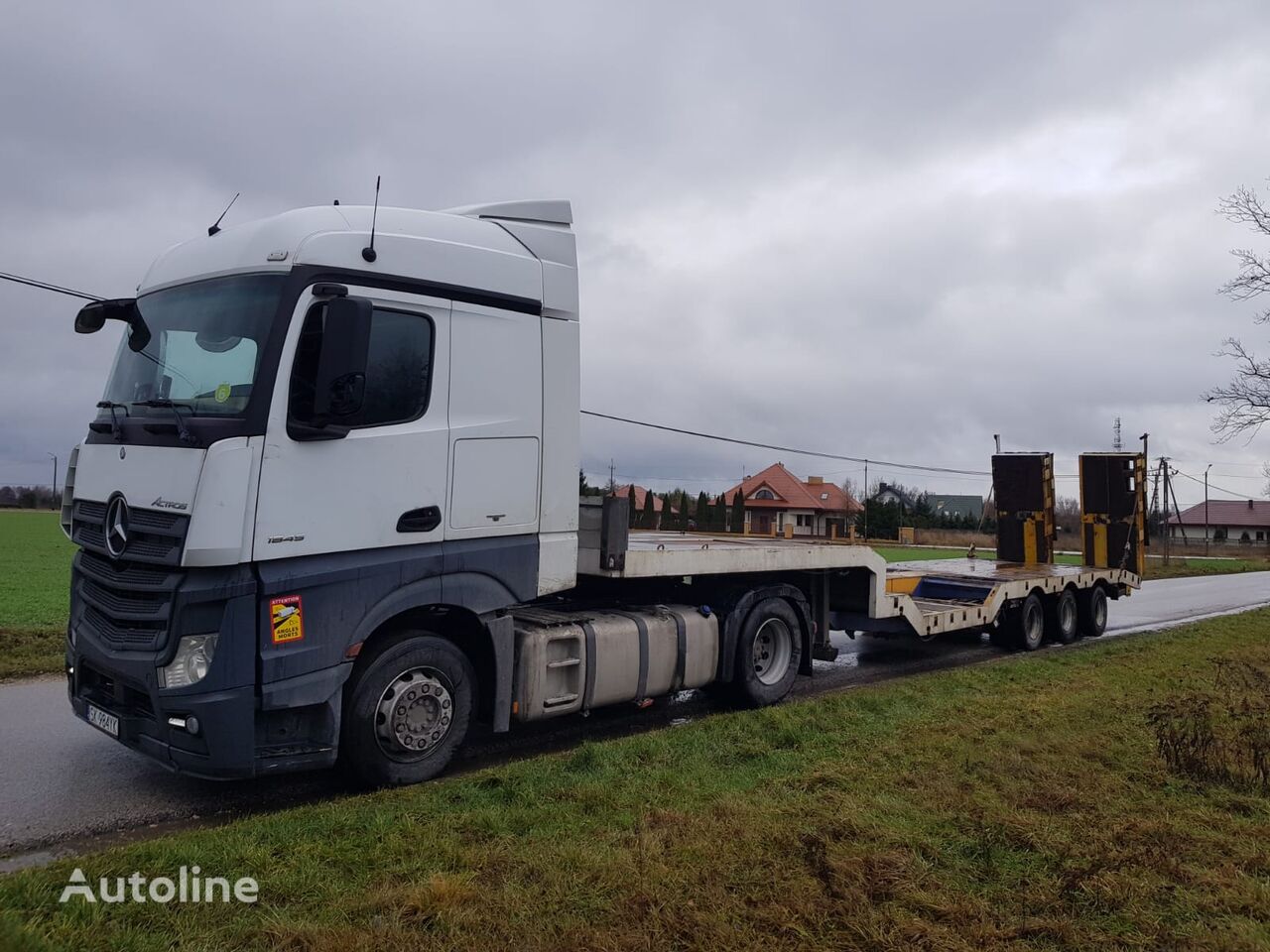 semiremorcă transport agabaritic Berger NISKOPODWOZIE