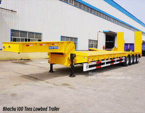 новый полуприцеп низкорамная платформа Bhachu 100 Tons Lowbed Trailer for Sale in Nairobi Kenya