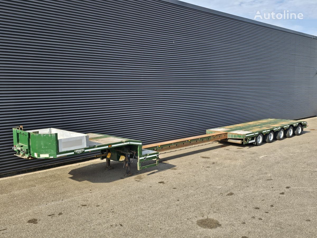 Broshuis 5 AOU-16-40 / 5 AXLE / LIFT AXLE / EXTENDABLE low bed semi-trailer