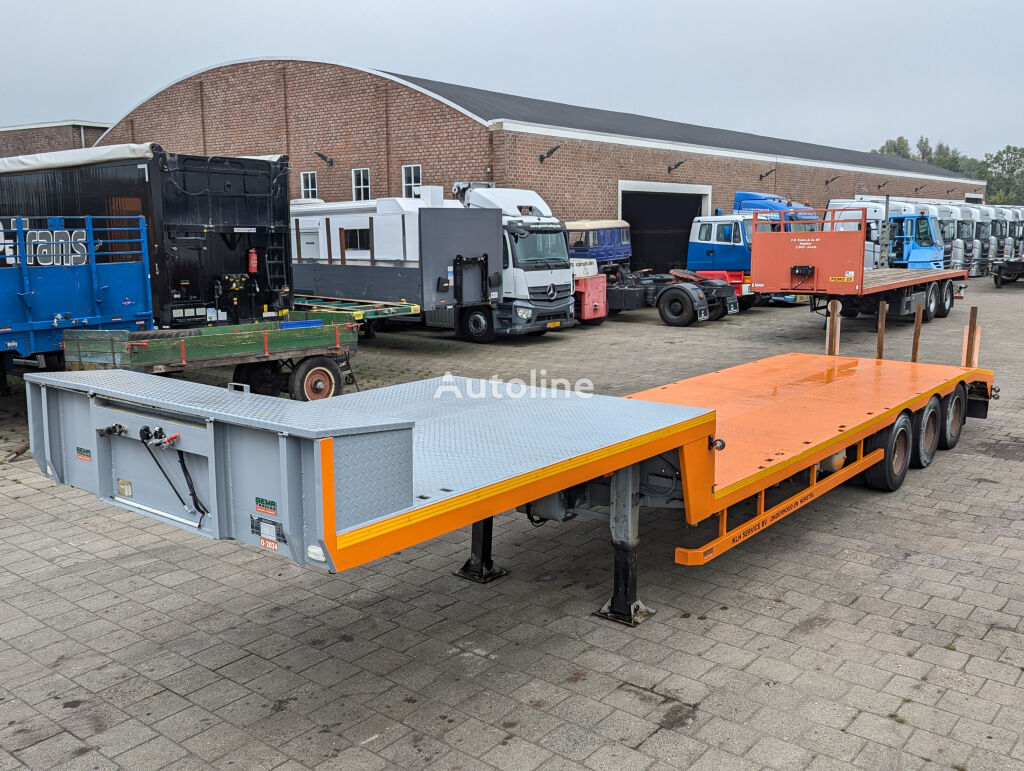 Broshuis E-2130 LNS Semi-Dieplader 11.3m - 3-Assen BPW - Blad Geveerd - R low bed semi-trailer