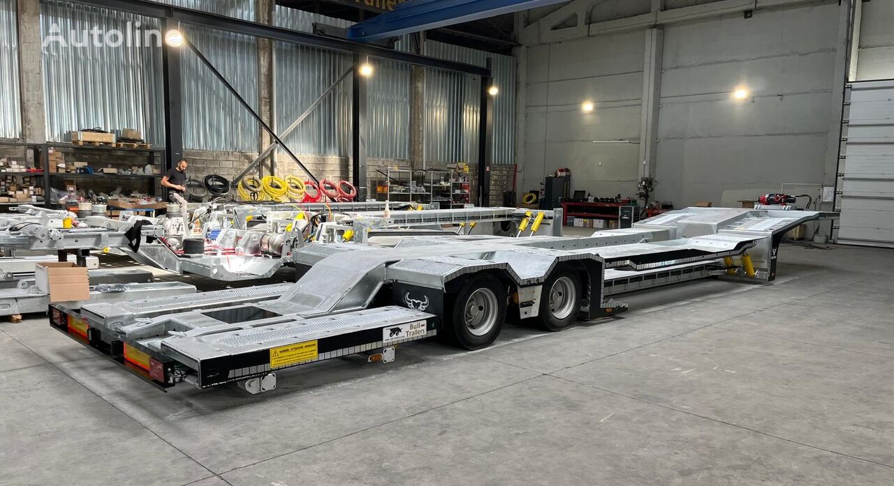 new Bull Trailers TOROSPRINT 2 assi SOCCORSO Stradale i primi Ottobre - Novembre 2 low bed semi-trailer