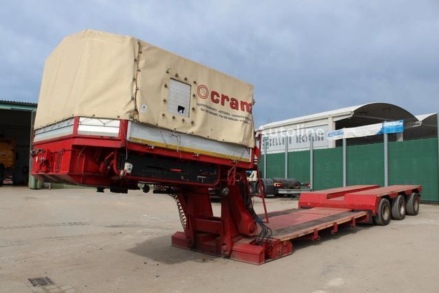 Cometto Tiefbett TELESKOPIERBAR low bed semi-trailer