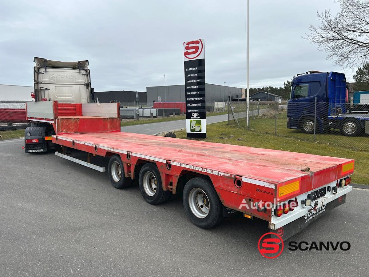 العربات نصف المقطورة عربة مقطورة مسطحة منخفضة Danson 12,05 mtr - Autoline